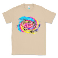 Mushroom Mama Tie dye Leopard Classic Tee - CowCowDesign