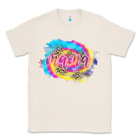 Natural Mama Tie dye Leopard Classic Tee - CowCowDesign