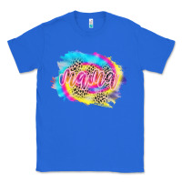True Royal Mama Tie dye Leopard Classic Tee - CowCowDesign