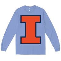 Colony Blue illinois Long Sleeve Tee - linhVisuals