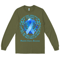 Army Green prostate cancer awareness t shirtprostate cancer awareness we don't kn Long Sleeve Tee - linhVisuals