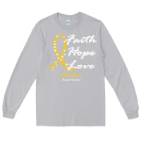 Moon Dust sarcoma awareness t  shirt sarcoma awareness faith hope love   in this Long Sleeve Tee - linhVisuals