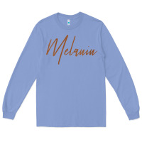 Colony Blue womens melanin for black history v neck t shirt Long Sleeve Tee - linhVisuals
