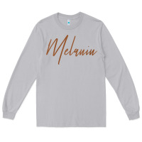 Moon Dust womens melanin for black history v neck t shirt Long Sleeve Tee - linhVisuals