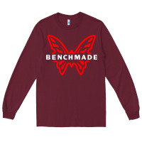 Burgundy Benchmade Long Sleeve Tee - linhVisuals