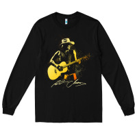 Black Kenny Chesney Fresh Design Long Sleeve Tee - linhVisuals