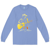 Colony Blue Kenny Chesney Fresh Design Long Sleeve Tee - linhVisuals