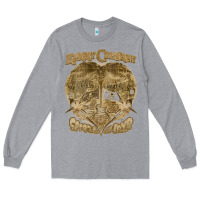 Heather Grey kenny chesney vintage art Long Sleeve Tee - linhVisuals