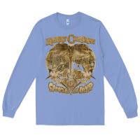 Colony Blue kenny chesney vintage art Long Sleeve Tee - linhVisuals