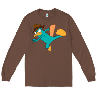 Chestnut perry the platypus Long Sleeve Tee - linhVisuals
