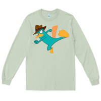 Matcha perry the platypus Long Sleeve Tee - linhVisuals