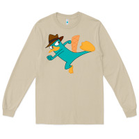 Mushroom perry the platypus Long Sleeve Tee - linhVisuals