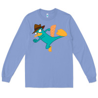 Colony Blue perry the platypus Long Sleeve Tee - linhVisuals