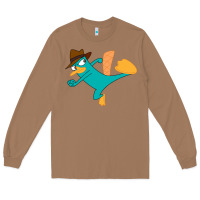 Toasted Coconut perry the platypus Long Sleeve Tee - linhVisuals