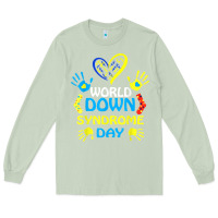 Matcha world down syndrome day t shirt support and awareness 3.21 t shirt Long Sleeve Tee - linhVisuals
