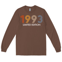 Chestnut retro 29 years vintage 1993 limited edition 29th birthday t shirt Long Sleeve Tee - linhVisuals