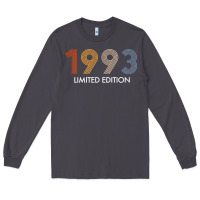 Smoke retro 29 years vintage 1993 limited edition 29th birthday t shirt Long Sleeve Tee - linhVisuals