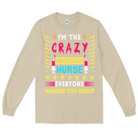 Mushroom oncology nurse t  shirt i'm the crazy oncology nurse t  shirt Long Sleeve Tee - linhVisuals