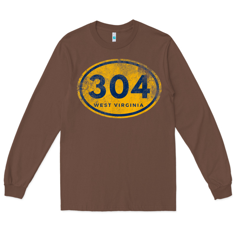 304 West Virginia Home T Shirt Long Sleeve Tee by linhVisuals | Teevron
