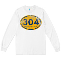 White 304 west virginia home t shirt Long Sleeve Tee - linhVisuals