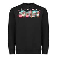 Black volleyball coffee cups Heavyweight Sweatshirt - Jasminsmagicworld