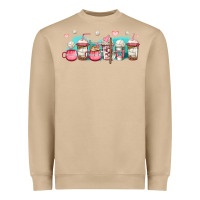 Mushroom volleyball coffee cups Heavyweight Sweatshirt - Jasminsmagicworld