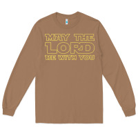 Toasted Coconut may the lord be with you by jesus surfed apparel co premium t shirt Long Sleeve Tee - linhVisuals