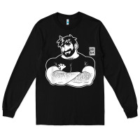 Black bobo bear   adam likes crossing arms t shirt Long Sleeve Tee - linhVisuals