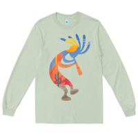 Dancing Kokopelli Southwestern Usa Native American Symbol T Shirt Long Sleeve Tee | Teevron