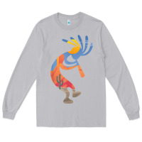 Moon Dust dancing kokopelli southwestern usa native american symbol t shirt Long Sleeve Tee - linhVisuals