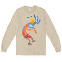 Mushroom dancing kokopelli southwestern usa native american symbol t shirt Long Sleeve Tee - linhVisuals