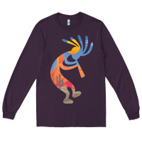 Plum dancing kokopelli southwestern usa native american symbol t shirt Long Sleeve Tee - linhVisuals