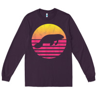 Plum classic manatee gift t shirt Long Sleeve Tee - linhVisuals