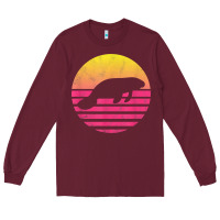 Classic Manatee Gift T Shirt Long Sleeve Tee | Teevron
