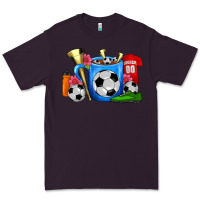 Plum Soccer Coffee Mug Premium Tee - FaDigitalArtStudio