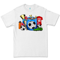 White Soccer Coffee Mug Premium Tee - FaDigitalArtStudio