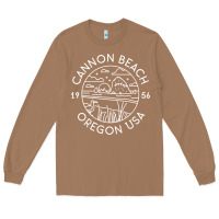 Toasted Coconut cannon beach 1956 oregon clatsop sweatshirt Long Sleeve Tee - linhVisuals
