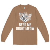 Toasted Coconut beer me right meow Long Sleeve Tee - linhVisuals