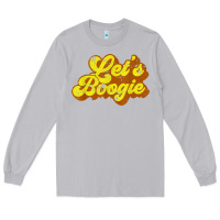 Moon Dust lets boogie shirt vintage dancing 1980s disco themed party t shirt Long Sleeve Tee - linhVisuals