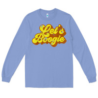 Lets Boogie Shirt Vintage Dancing 1980s Disco Themed Party T Shirt Long Sleeve Tee | Teevron