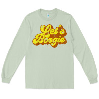Matcha lets boogie shirt vintage dancing 1980s disco themed party t shirt Long Sleeve Tee - linhVisuals