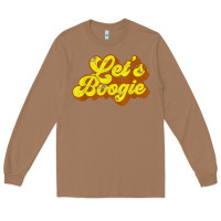 Toasted Coconut lets boogie shirt vintage dancing 1980s disco themed party t shirt Long Sleeve Tee - linhVisuals