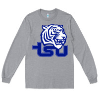Heather Grey Tennessee State Tigers Long Sleeve Tee - linhVisuals