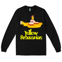 Black Yellow Submarine Long Sleeve Tee - linhVisuals