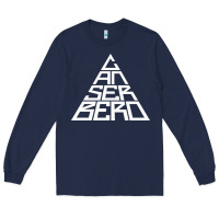 Navy Canserbero Long Sleeve Tee - linhVisuals