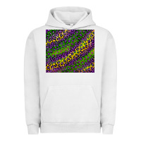 Pigment Lunar Rock mardi gras leopard background Urban Hoodie - RanaPortraitStore