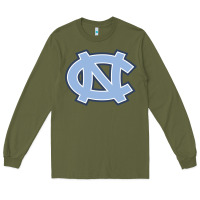 Army Green NORTH CAROLINA TAR HEELS Long Sleeve Tee - linhVisuals