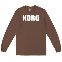 Chestnut Korg Keyboard Long Sleeve Tee - linhVisuals