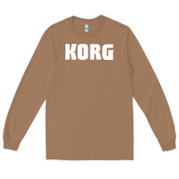 Toasted Coconut Korg Keyboard Long Sleeve Tee - linhVisuals