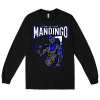 Black mandingo fighter chief, liberian superhero, african ancestry premium t Long Sleeve Tee - linhVisuals
